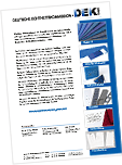 Produktflyer Lichtechtheitsprüfung